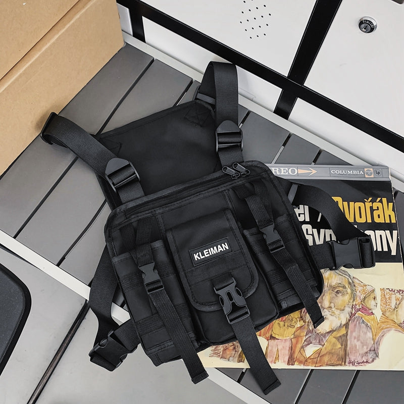 LoungeYard | Street Style Multi-functional Tactical Vest Bag — product view 4