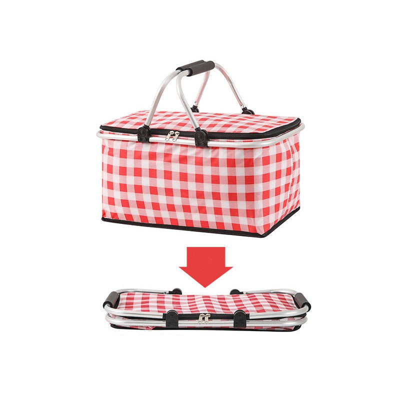 LoungeYard | Foldable Outdoor Portable Picnic Basket — product view 5