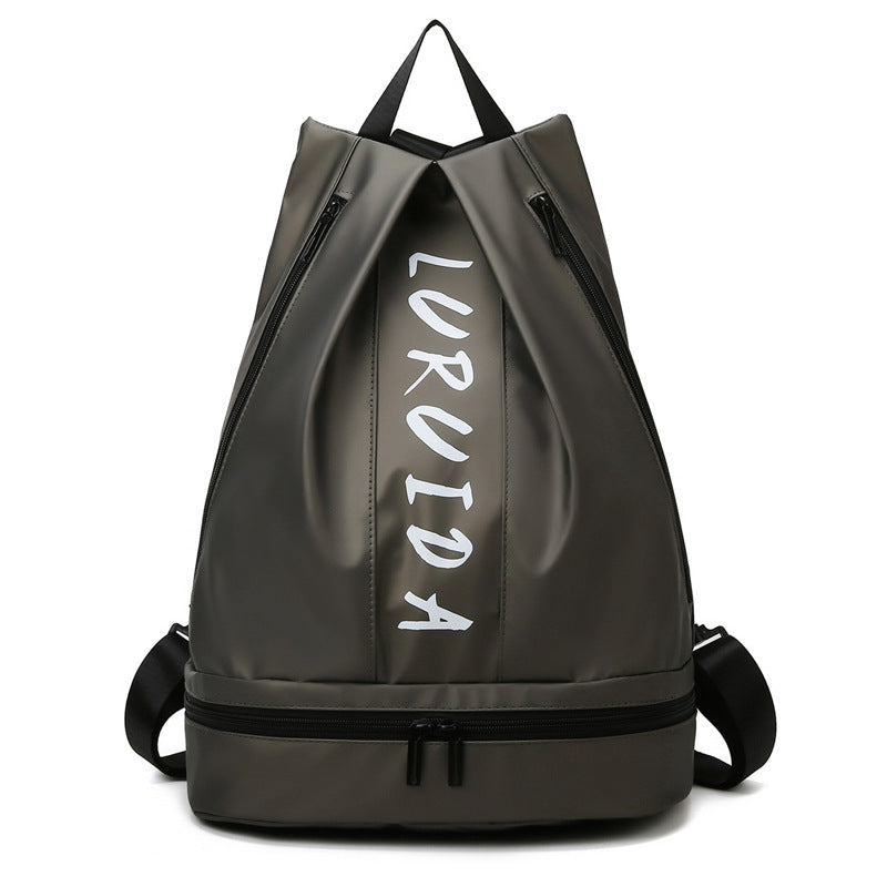 LoungeYard | Large Capacity Sport And Fitness Backpack With Wet And Dry Separation — product view 5