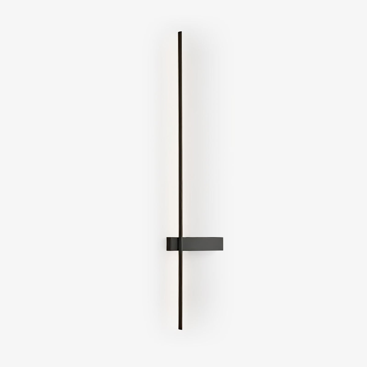 Adeline Linear Wall Sconce Dimmable Slim Bedroom Living Room Hallway — Black 23 to 47 Inch — product view 4
