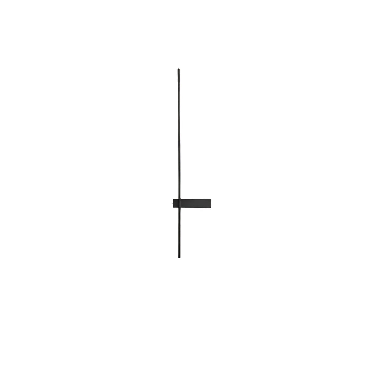 Adeline Linear Wall Sconce Dimmable Slim Bedroom Living Room Hallway — Black 23 to 47 Inch — product view 2