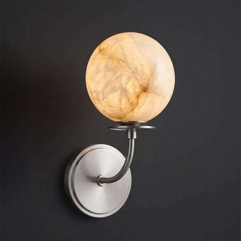 Adrienne Alabaster Wall Sconce
