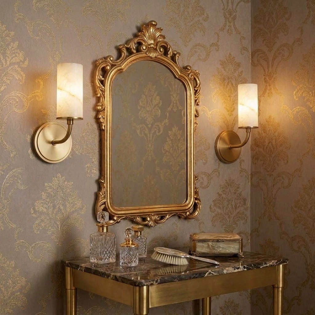 Adrienne Alabaster Wall Sconce — product view 5