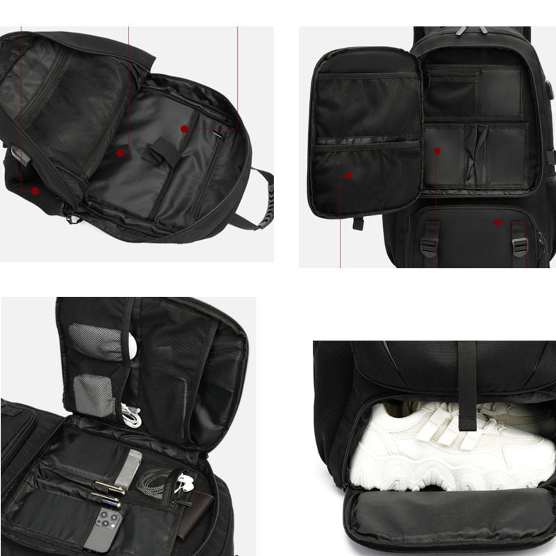 LoungeYard | Large Capacity Breathable Ultimate Travel Nomad Backpack — product view 3