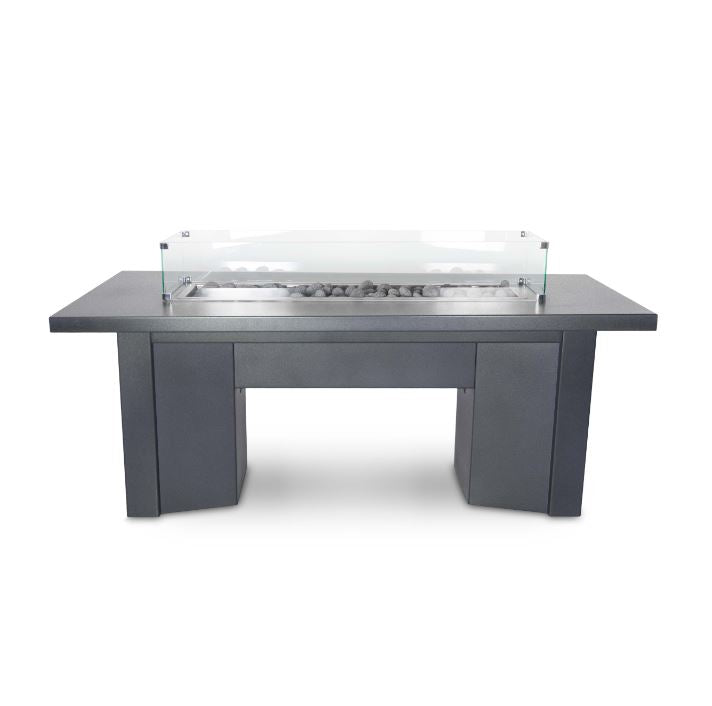 The Outdoor Plus - Alameda Fire Table - Powder Coated Metal
