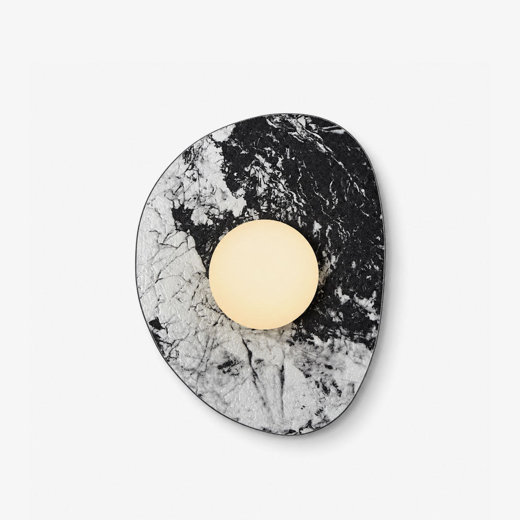 Alira Stone Oval Wall Sconce — product view 1