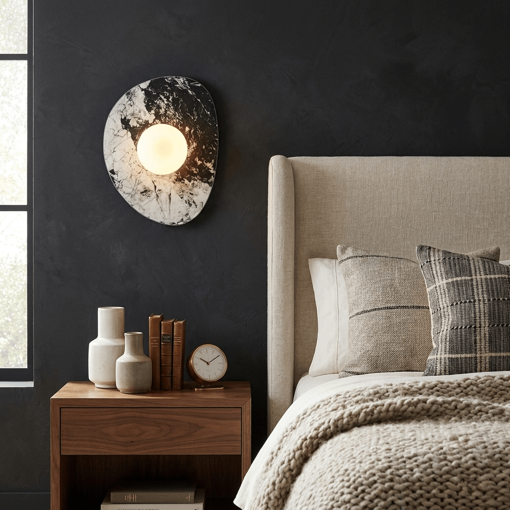 Alira Stone Oval Wall Sconce — product view 7