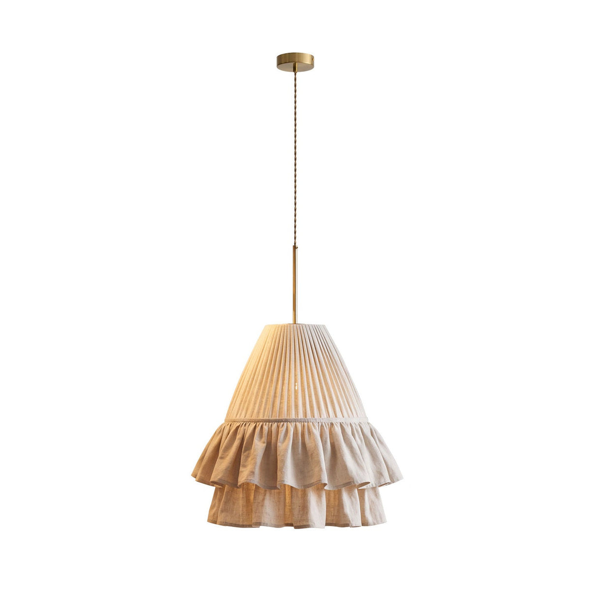 Alvise Linen Pendant Light — product view 7