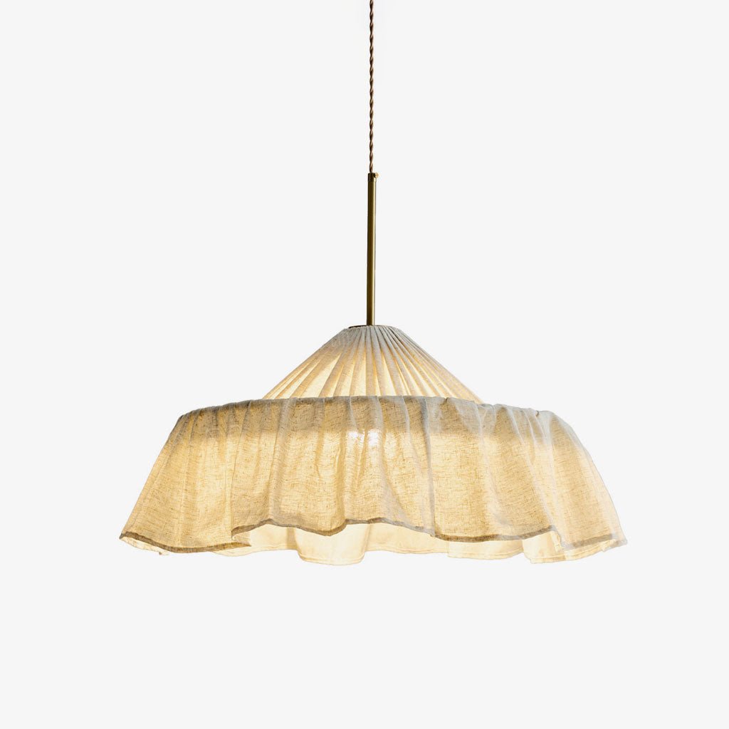 Alvise Linen Pendant Light — product view 1