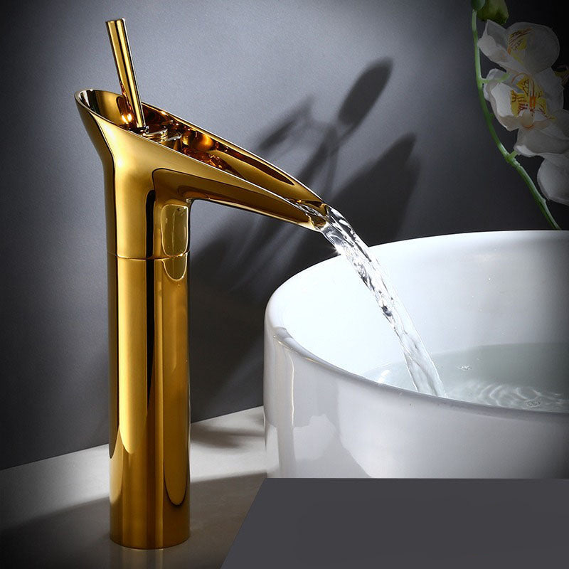 LoungeYard | Antique Waterfall | Bathroom Sink Faucet — product view 5