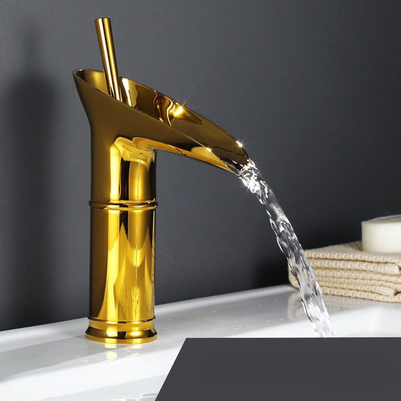 LoungeYard | Antique Waterfall | Bathroom Sink Faucet — product view 4
