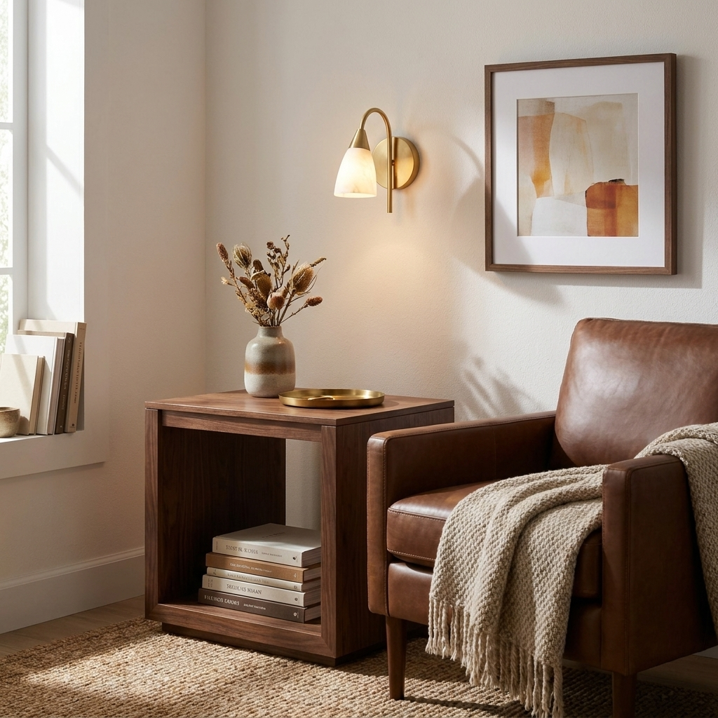Arch Alabaster Wall Sconce — product view 5