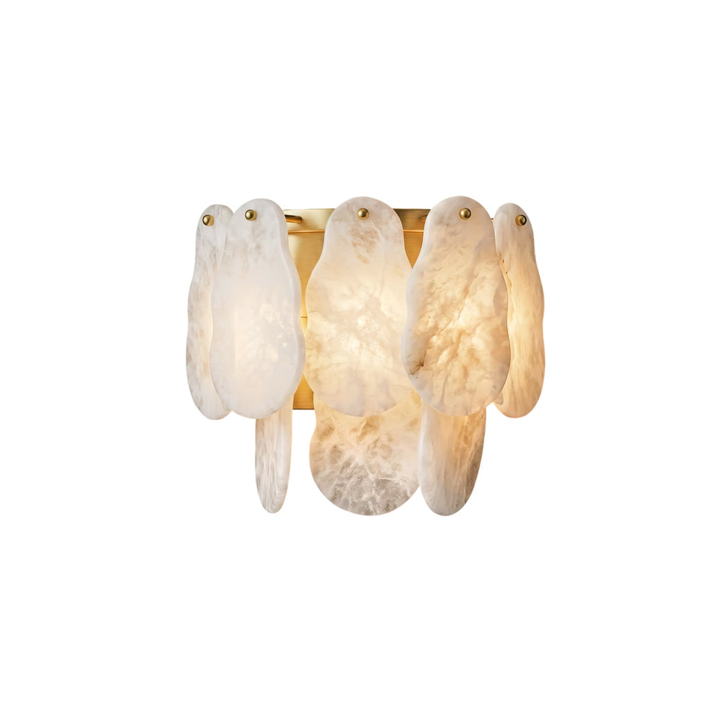 Arolla Irregular Alabaster Wall Sconce — product view 1