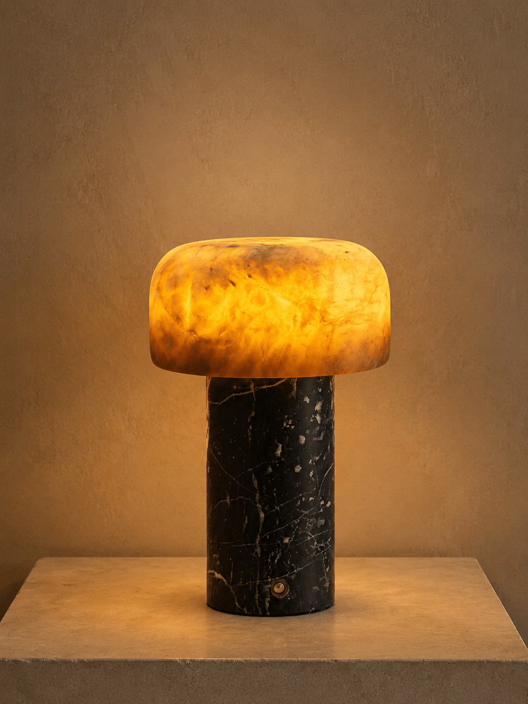 Asteria Natural Stone Rechargeable Table Lamp — product view 5