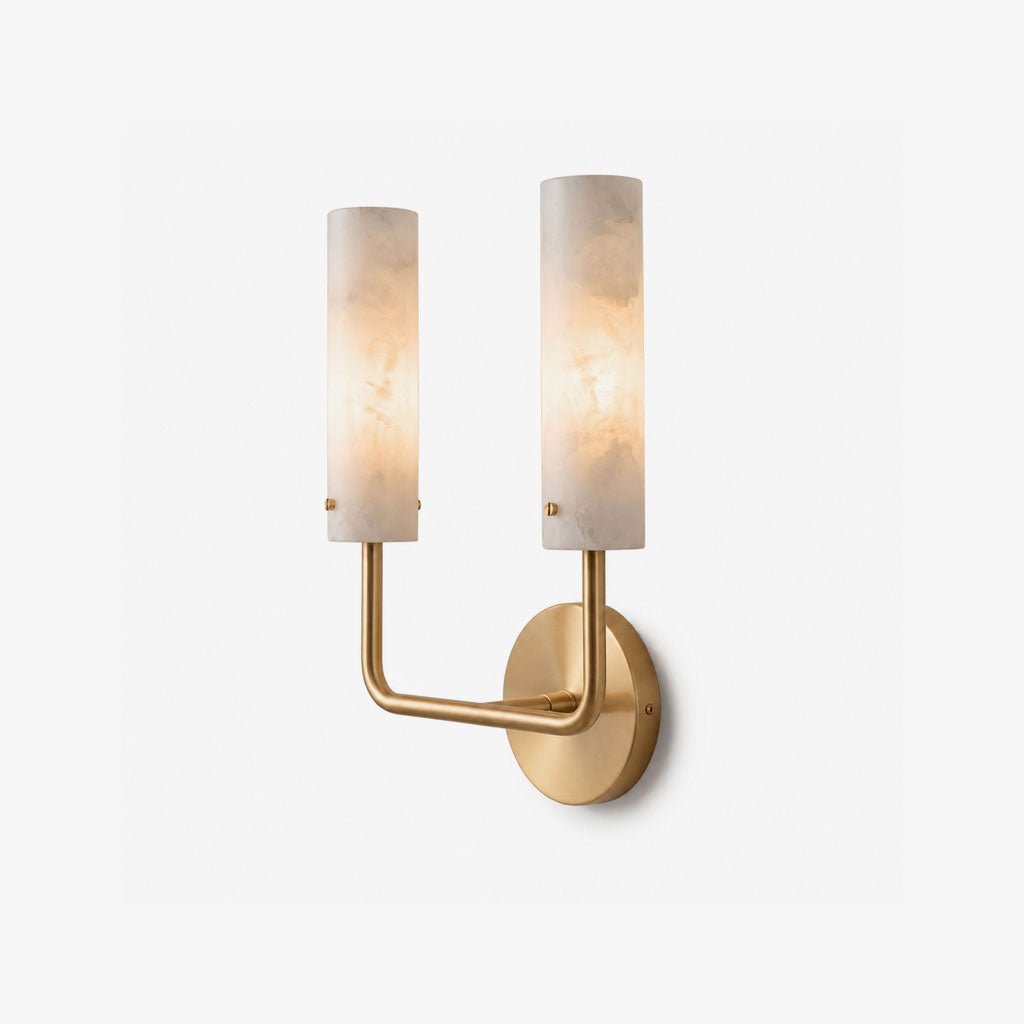 Aurelia Alabaster Wall Sconce — product view 1