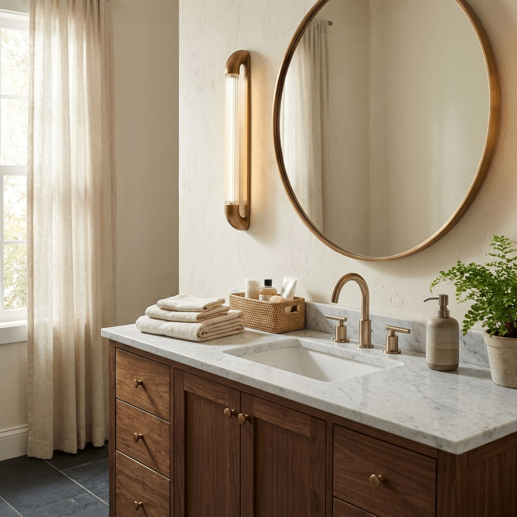 Aurevane Ribbed Glass Wall Sconce — product view 3