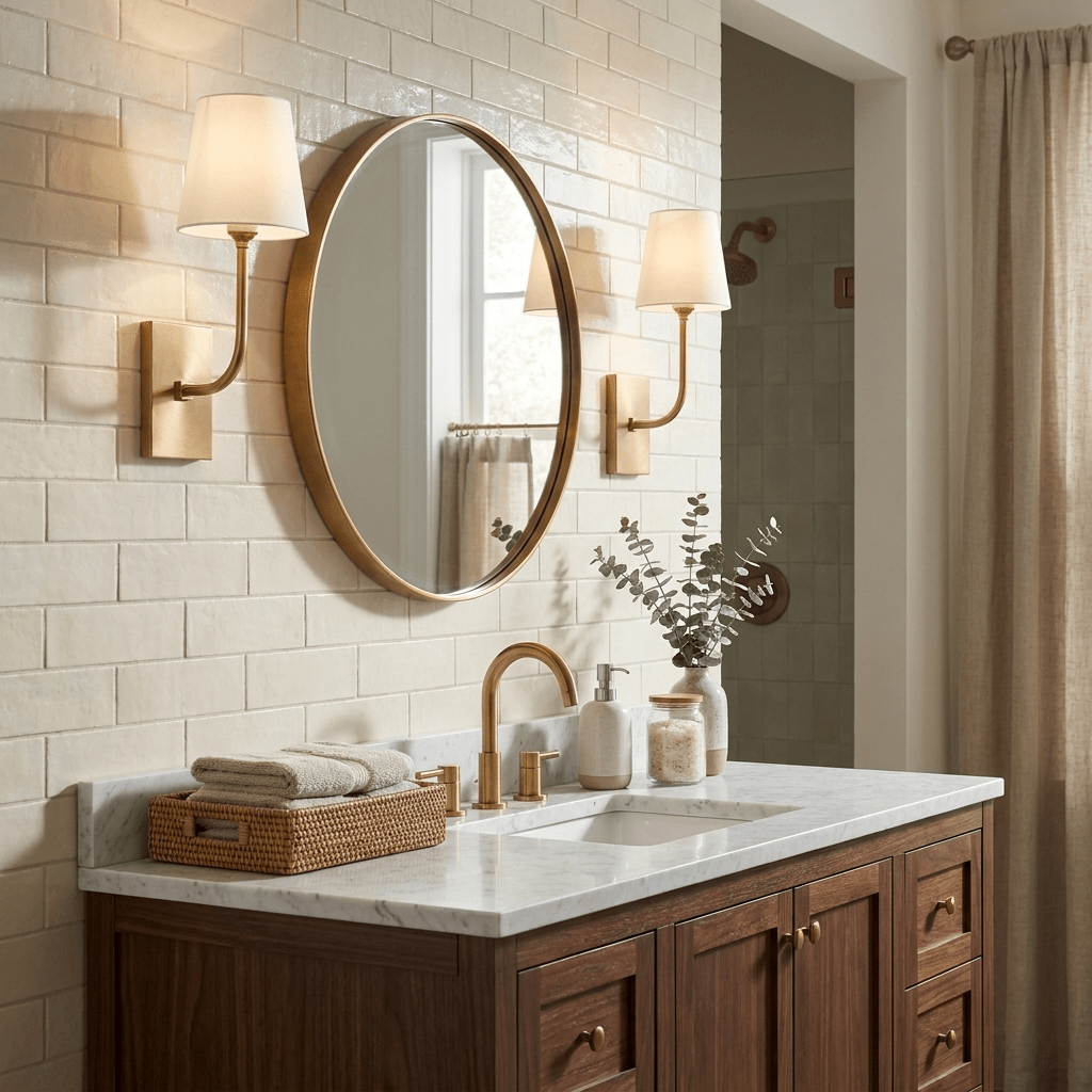 Aurevia Alabaster Tapered Shade Wall Sconce — product view 2