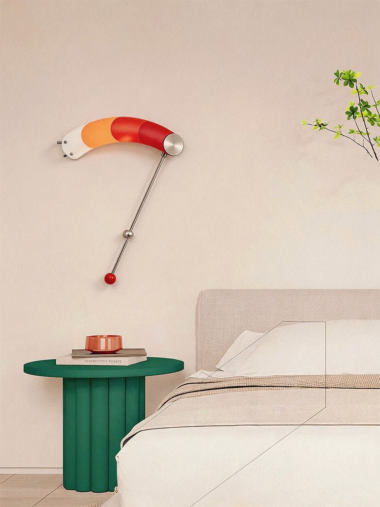 Aurora Gradient Arc Wall Sconce — product view 3