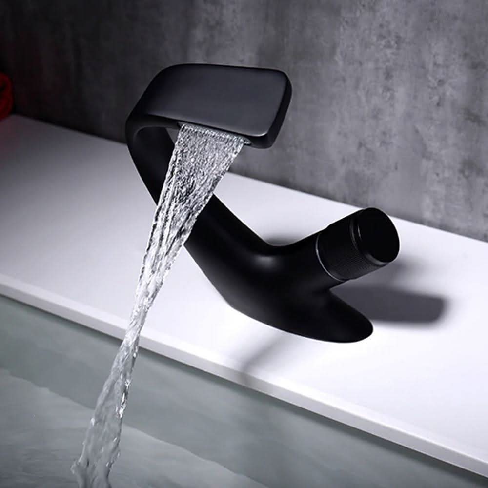 LoungeYard | Modern Bathroom Sink Mixer Faucet – Stylish Chrome Tap — product view 5