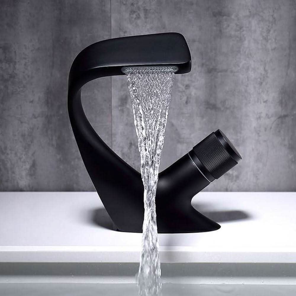 LoungeYard | Modern Bathroom Sink Mixer Faucet – Stylish Chrome Tap — product view 1