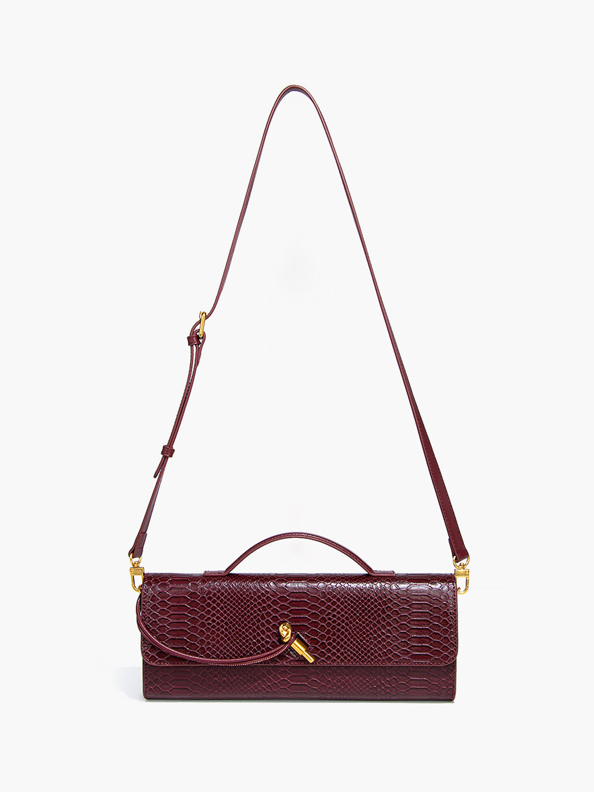 LoungeYard | Ladies Shoulder Bag Black One Size Polyurethane — product view 2
