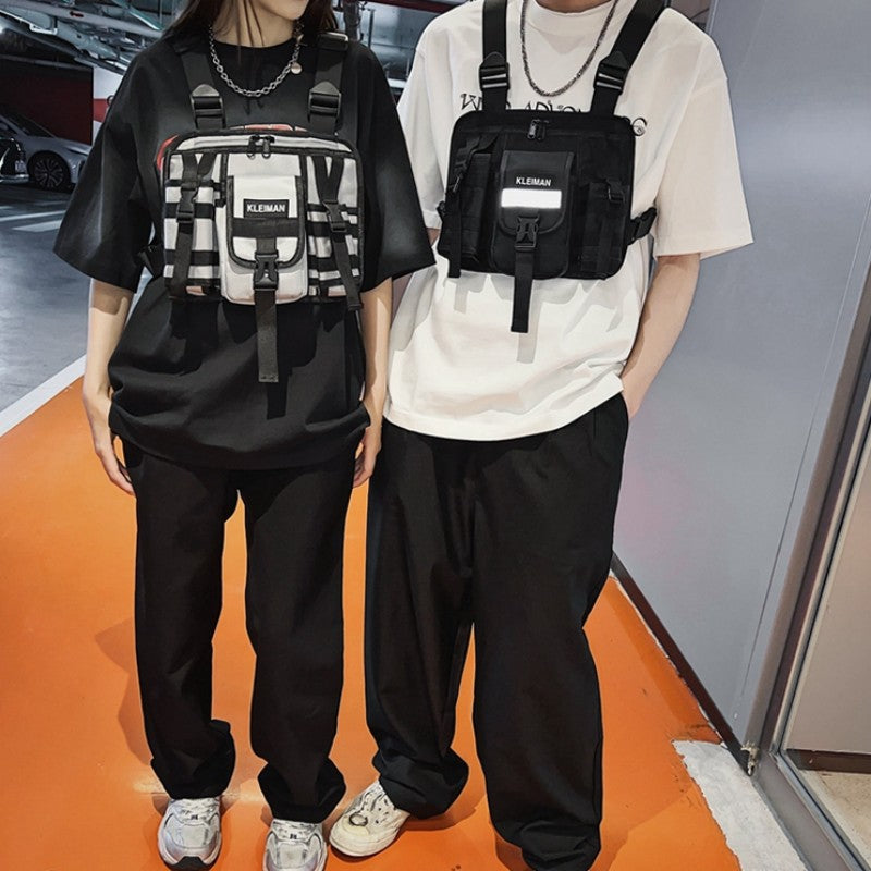 LoungeYard | Street Style Multi-functional Tactical Vest Bag — product view 3