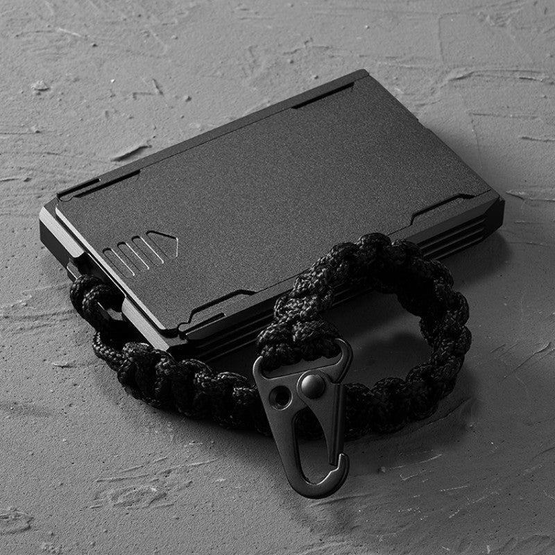 LoungeYard | Ultra-Thin Metal Wallet For Work IDs And Cards — product view 3