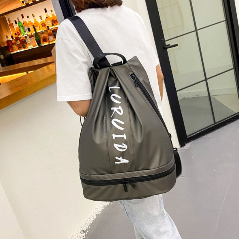 LoungeYard | Large Capacity Sport And Fitness Backpack With Wet And Dry Separation — product view 2
