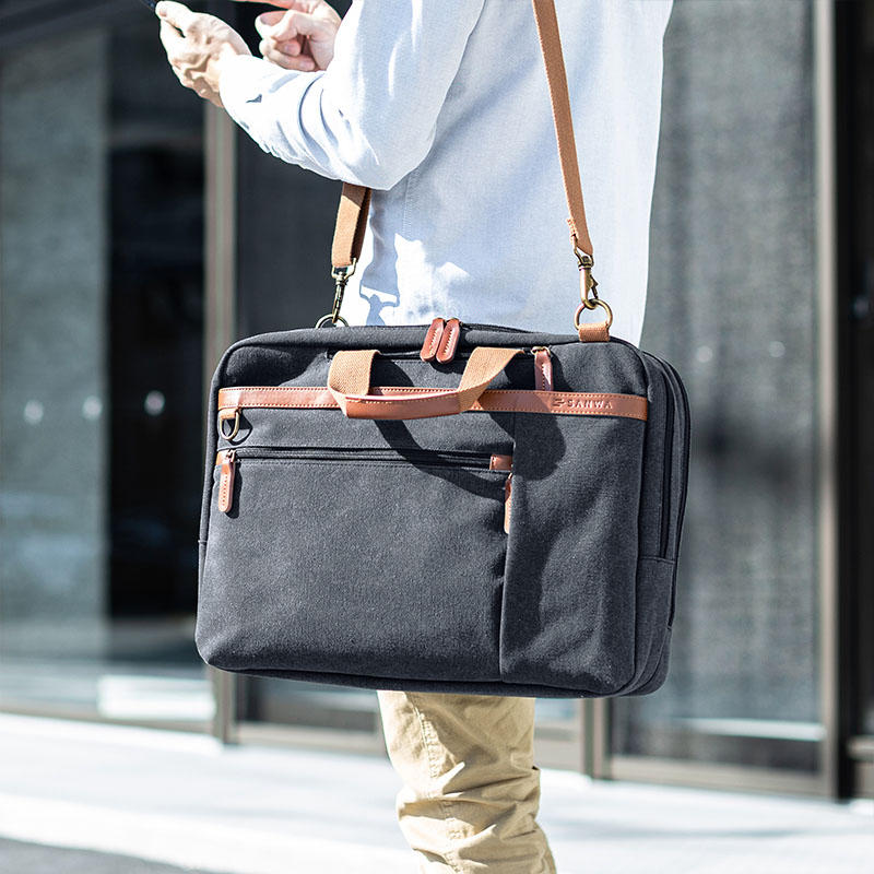 LoungeYard | Retro Casual Crossbody Backpack With Laptop Compartment — product view 1