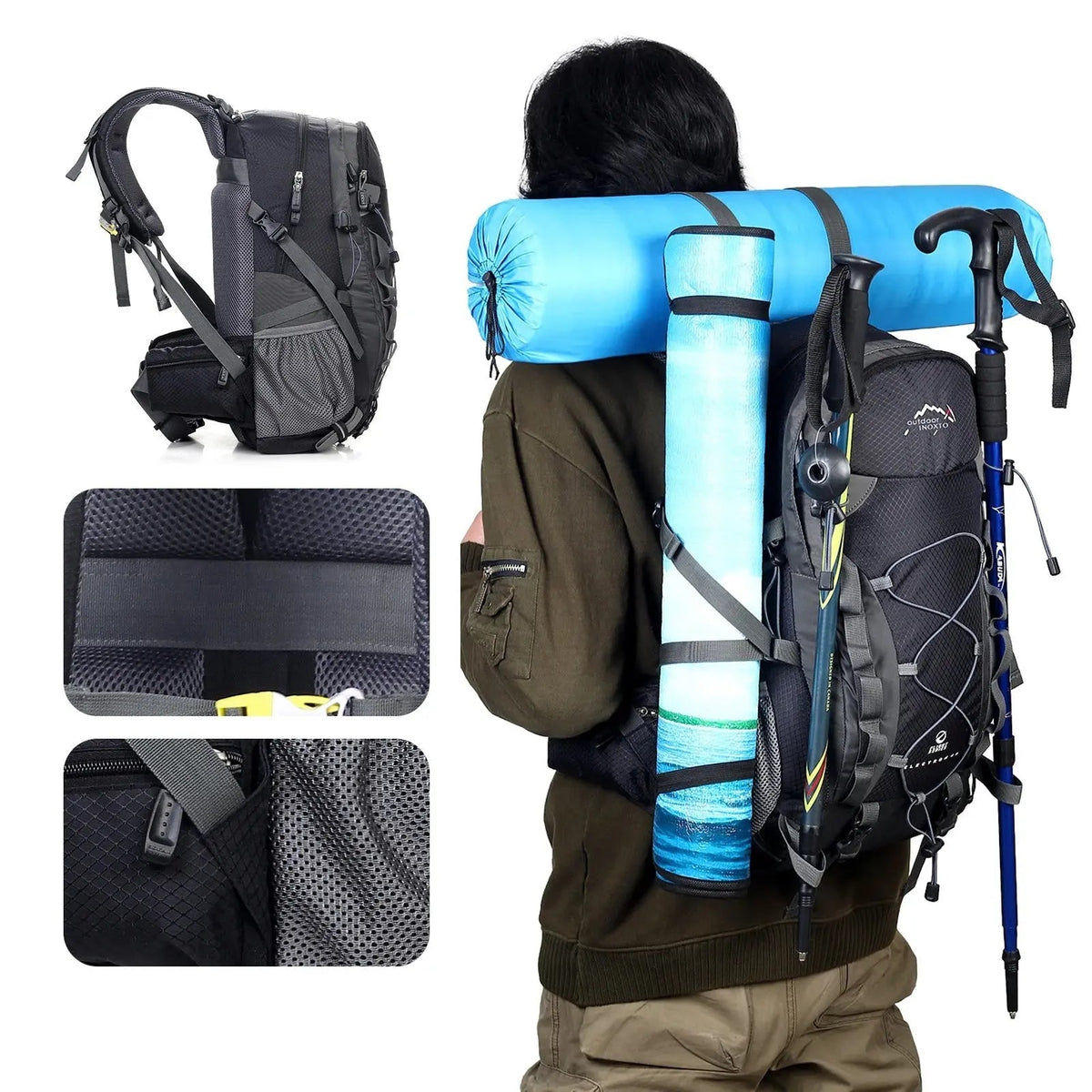 LoungeYard | Backpack Pro - Outdoor - Trekking - Suspension system — product view 4