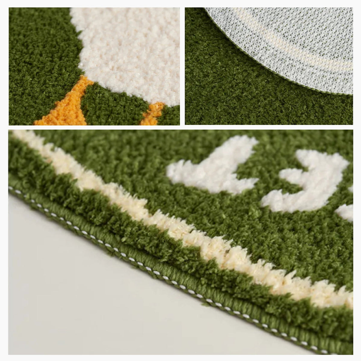 LoungeYard | Cute Animal Handmade Bath Mat — product view 5