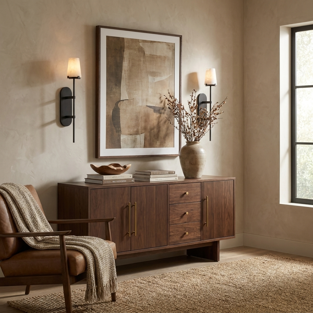 Baton Alabaster Wall Sconce — product view 4