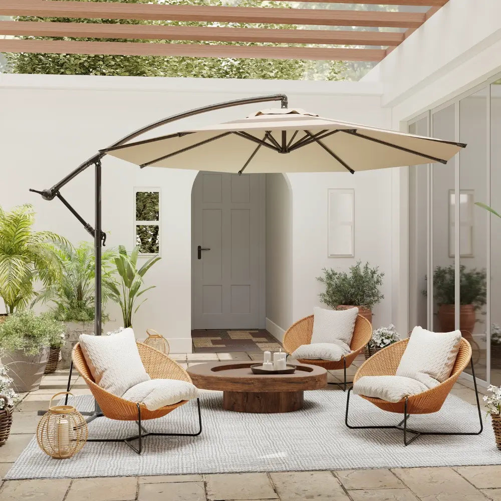 Offset Hanging Umbrella — product view 2