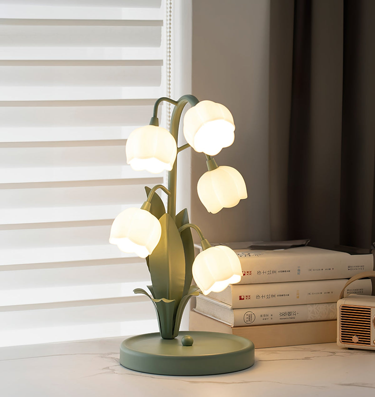 Bell Orchid Table Lamp — product view 3