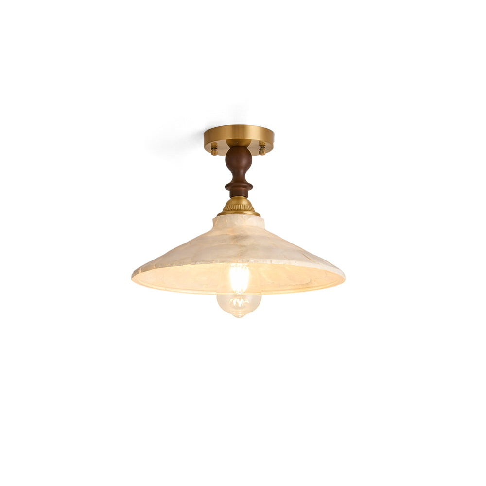 Belvedere Capiz Flush Mount Ceiling Light — product view 1