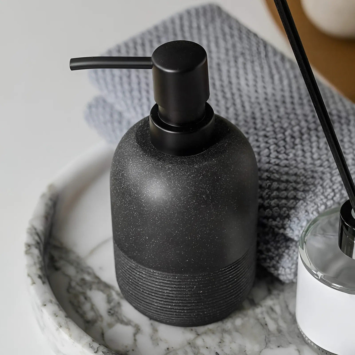 LoungeYard | Elegant Resin Soap Dispenser — product view 2