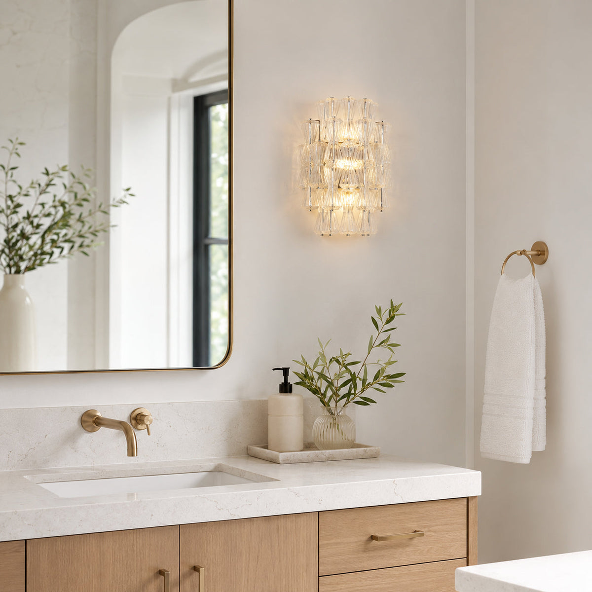 Biarritz Glass Wall Sconce — product view 4