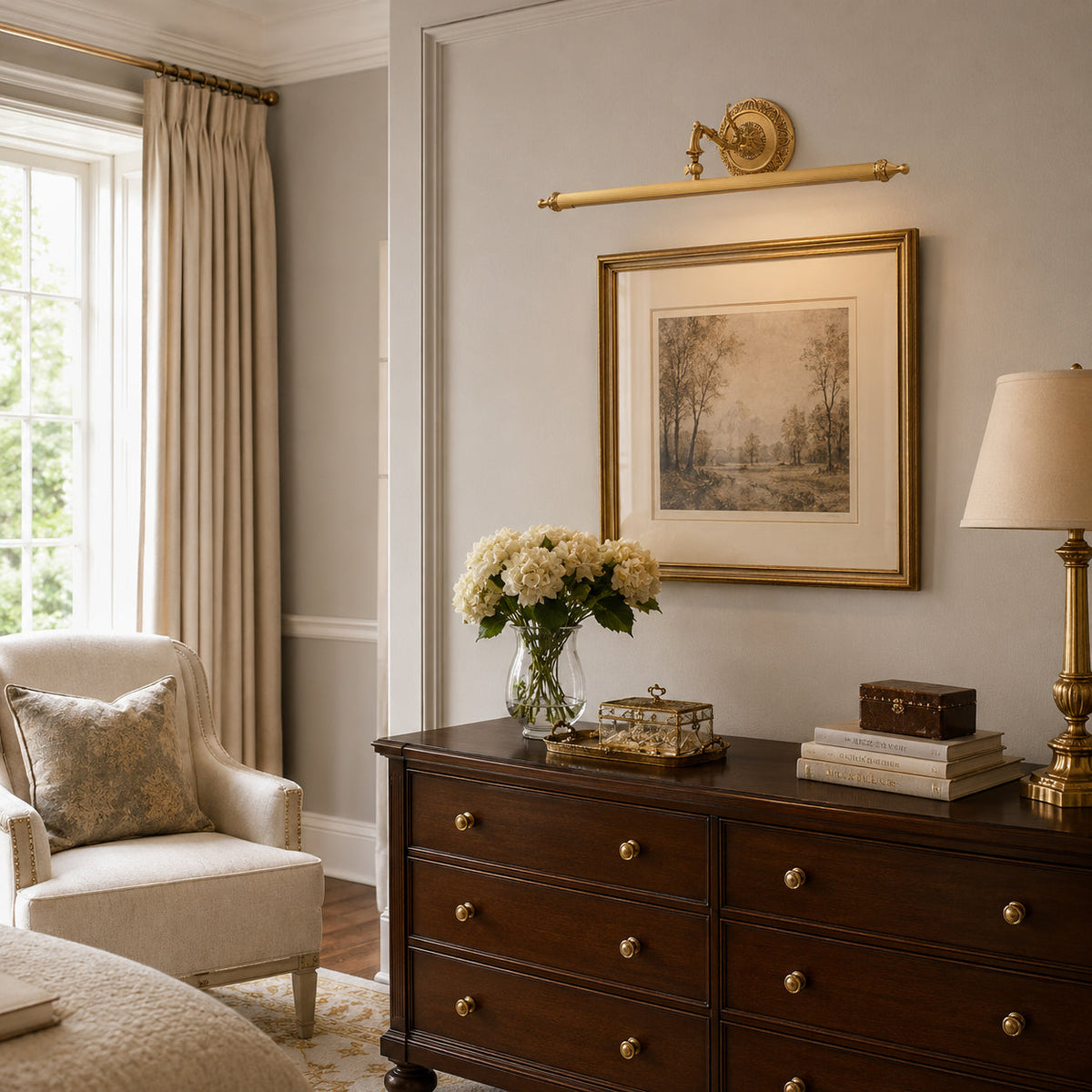 Biltmore Brass Wall Sconce — product view 7