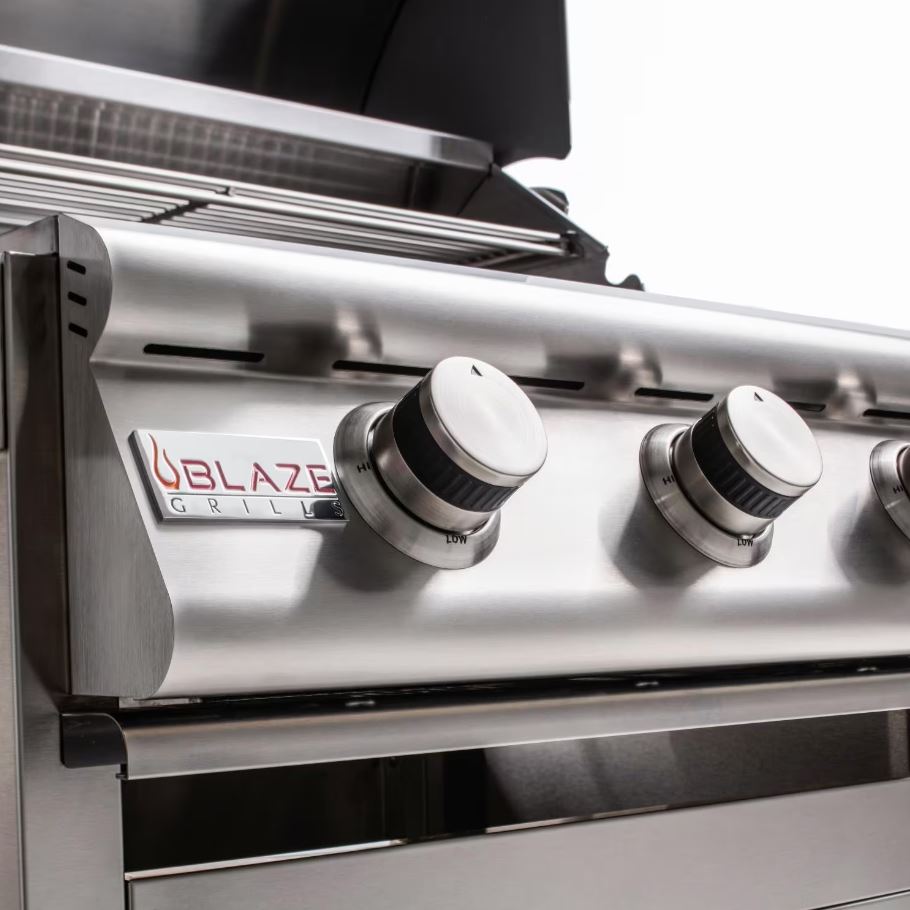 Blaze Prelude LBM - 25-Inch 3-Burner Built-In Natural Gas/Propane Grill - BLZ-3LBM