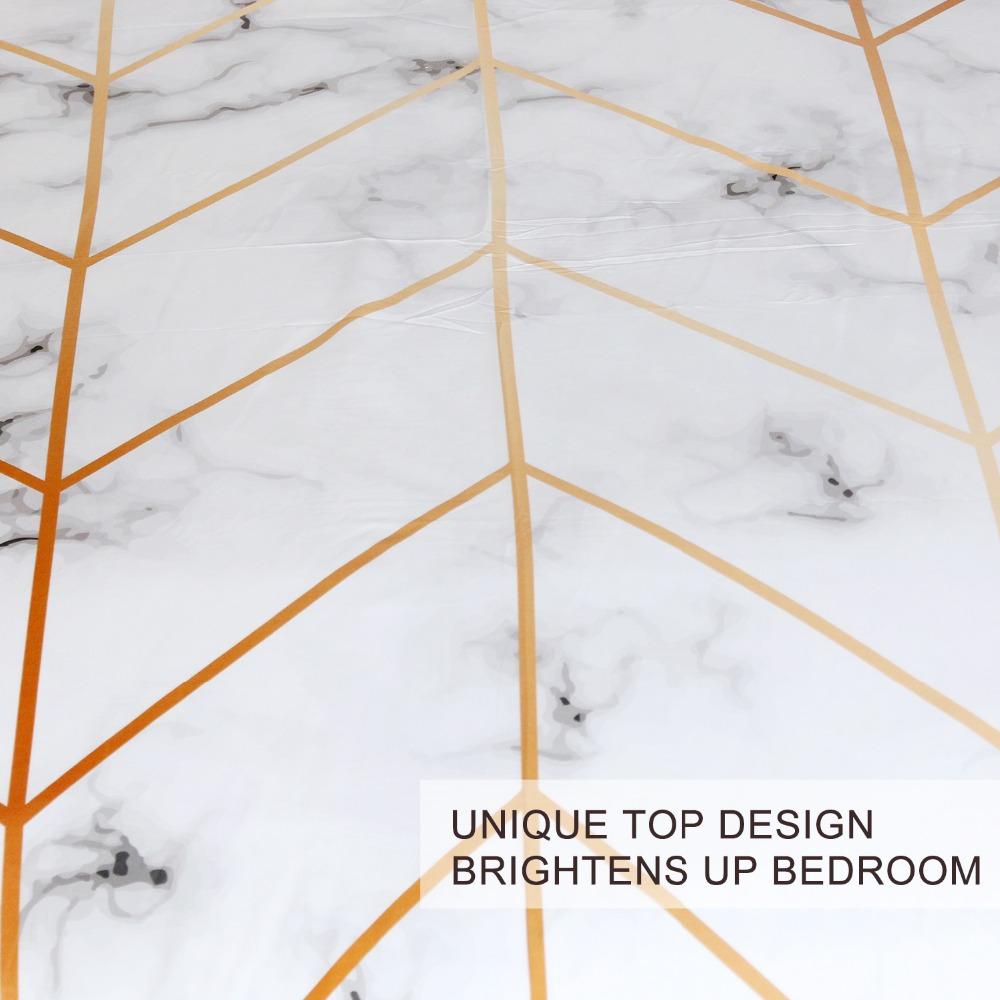 Marble Arrow Duvet Cover Set, Soft Microfibre — product view 5
