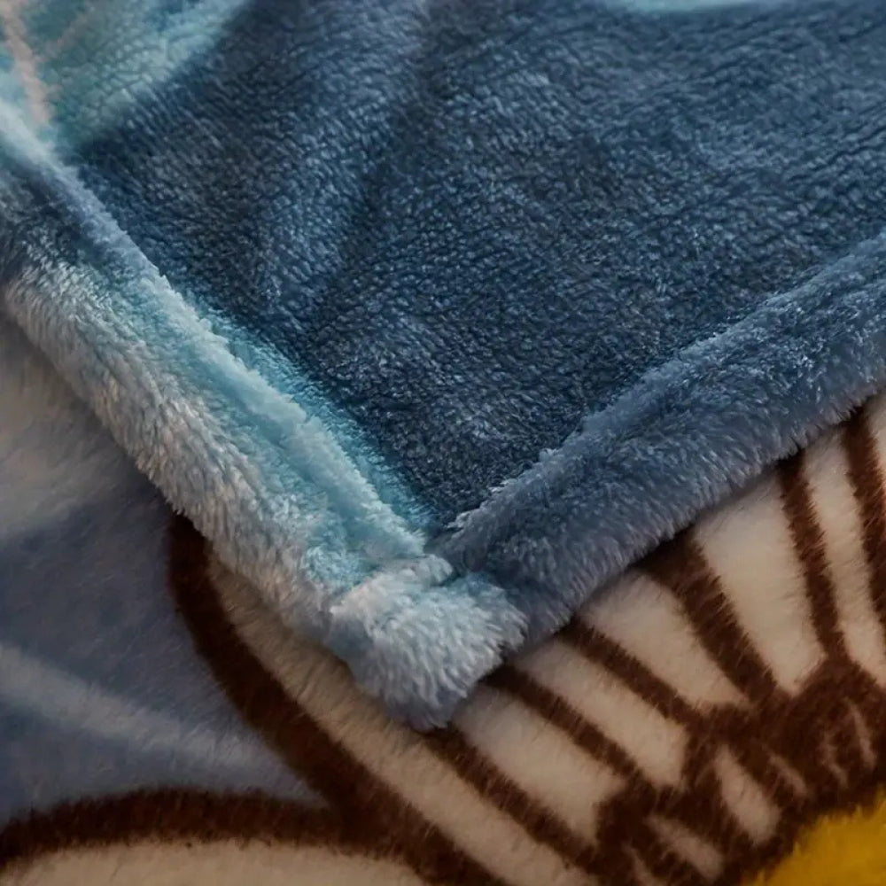 LoungeYard | Bloombee Retro Floral Soft Blanket — product view 5