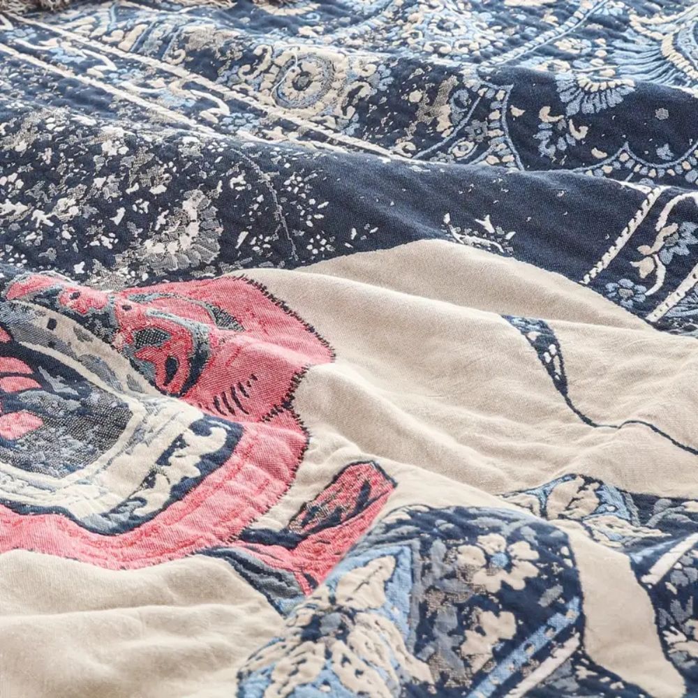 LoungeYard | Bohemian Inspired Horse Print Blanket — product view 2