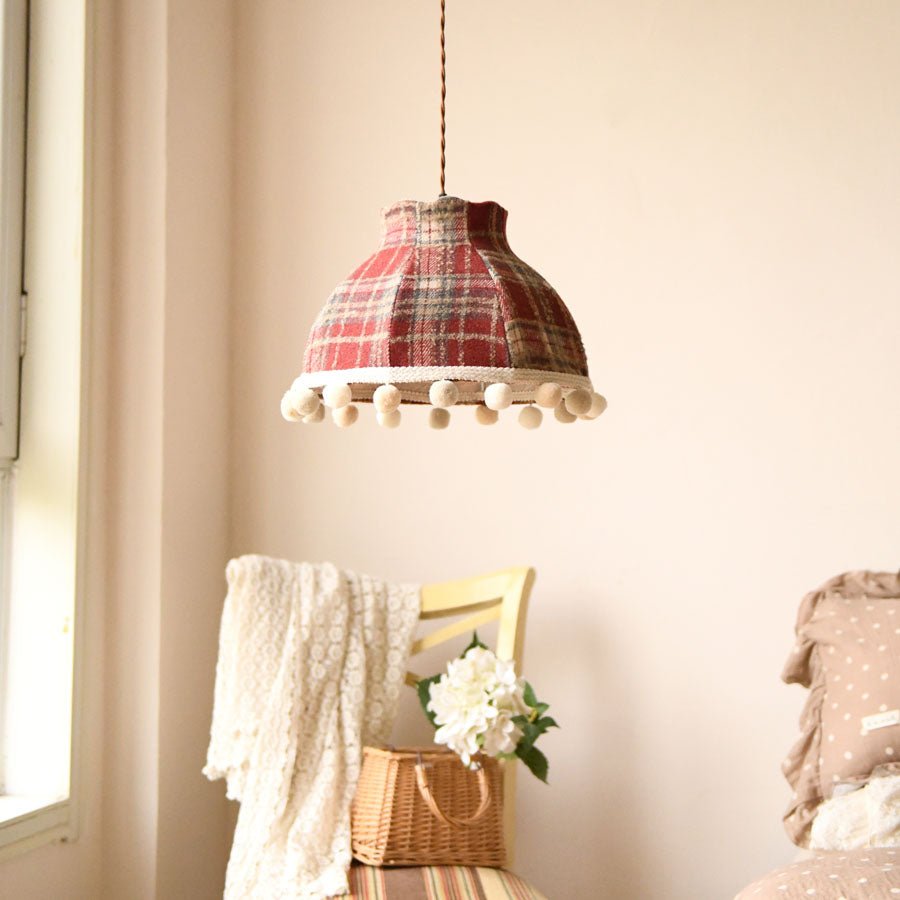 Bramble Check Pendant Light — product view 2