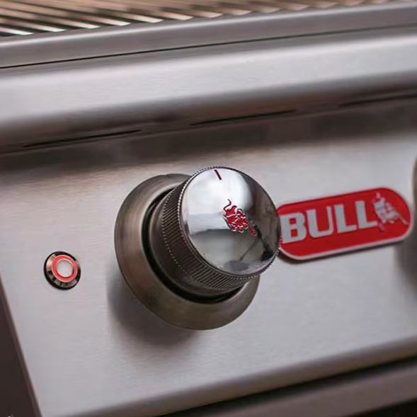 Bull Brahma 38-Inch 5-Burner Built-In Natural Gas/Propane Grill With Rotisserie - 57569 or 57568