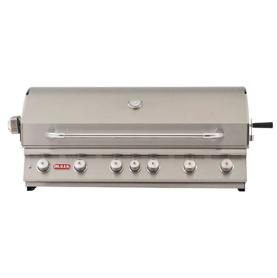 Bull Diablo 46-Inch 6-Burner Built-In Natural Gas/Propane Gas Grill With Rotisserie - 62648 or 62649