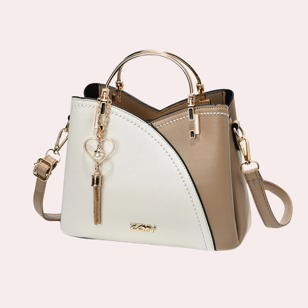LoungeYard | Vero – Elegant Leather Handbag with Multiple Compartments | Stylish Shoulder & Crossbody Bag — product view 1