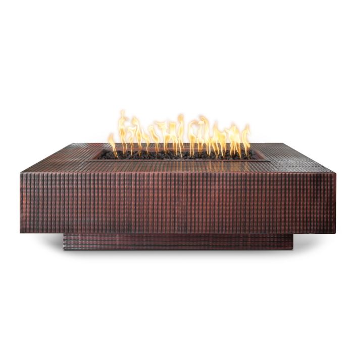 The Outdoor Plus - Cabo Fire Pit - Linear - Hammered Copper