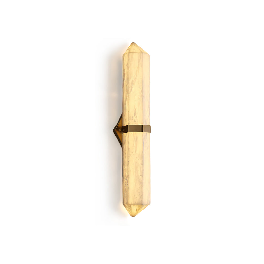 Caelum Alabaster Wall Sconce — product view 1