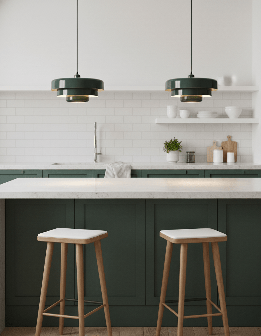 Cakora Bauhaus Metal Pendant Light — product view 6