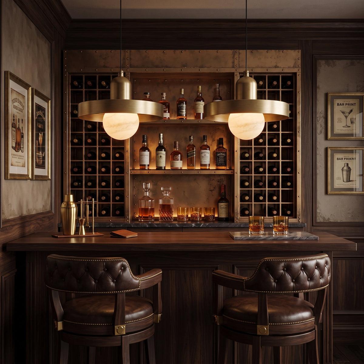 Calloway Alabaster Pendant Light — product view 3